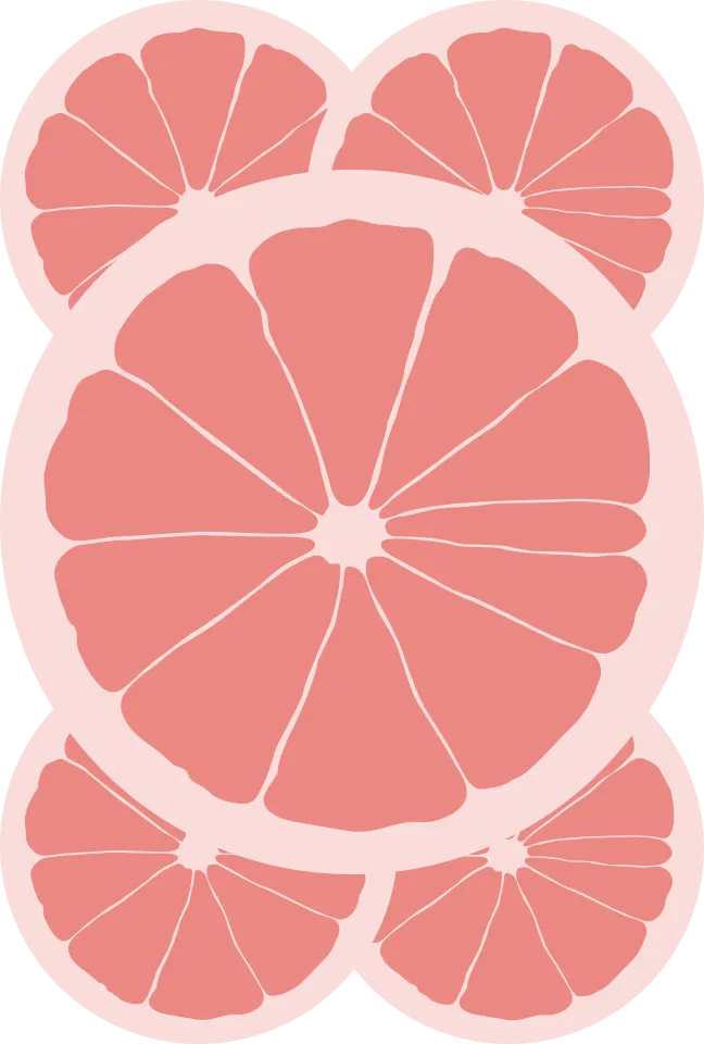 Grapefruit illustration